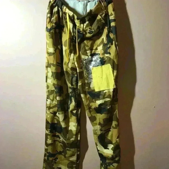 Yellow Camo T shirt and Pants Set - Picture 3 of 3